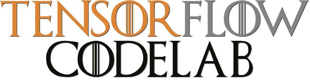 TensorFlow Game of Thrones